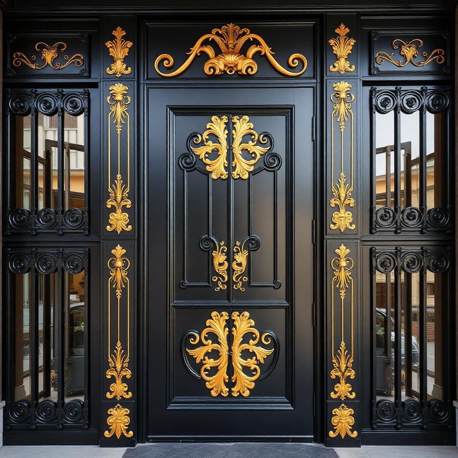 Royal Gold Door