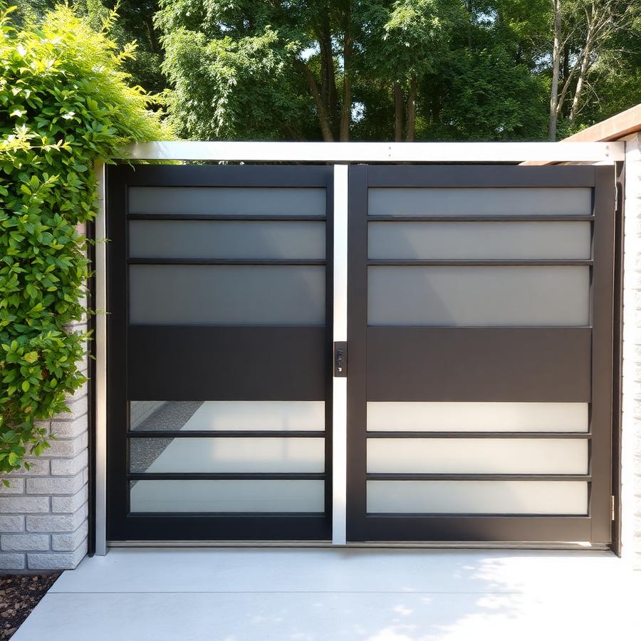 Modern Onyx Gate